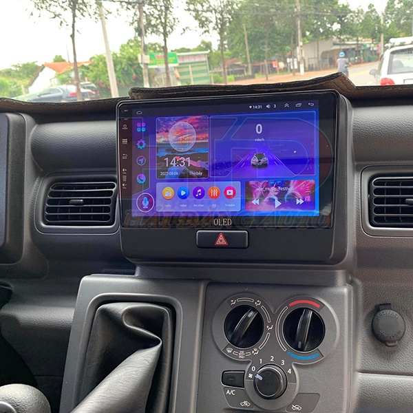 Mặt dưỡng màn hình Android 9Inch cho xe tải Suzuki Carry Pro New