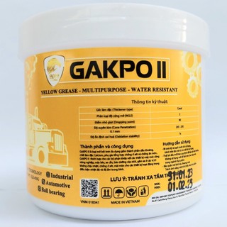 [Mỡ bò VÀNG NGLI2 đa dụng cao cấp] GAKPO II 450GR