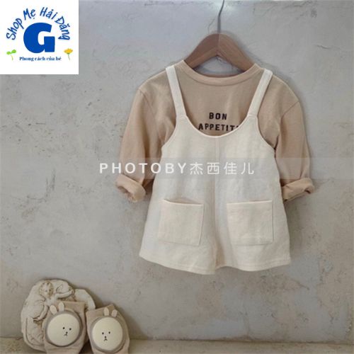 Yếm Hàn Quốc cho bé, quần yếm kaki cho bé gái bé trai, MẸ HẢI ĐĂNG SHOP kids hàng Quảng Châu loại 1, chất cotton co gãn