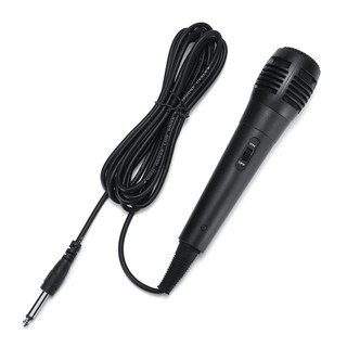 Bộ micro có dây chống nhiễu, chống hú hát karaoke chuyên nghiệp dùng cho các loại loa kéo, amply cổng 6.5mm-MUSIC BOX