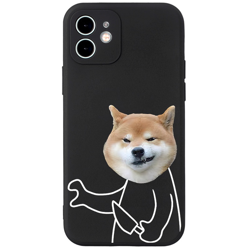 Ốp lưng điện thoại iphone dog cat bựa hoạt hình siêu dễ thương iPhone 14 13 12 11 Pro Max SE 2020 XS 8 7 ip 6S 6 Plus
