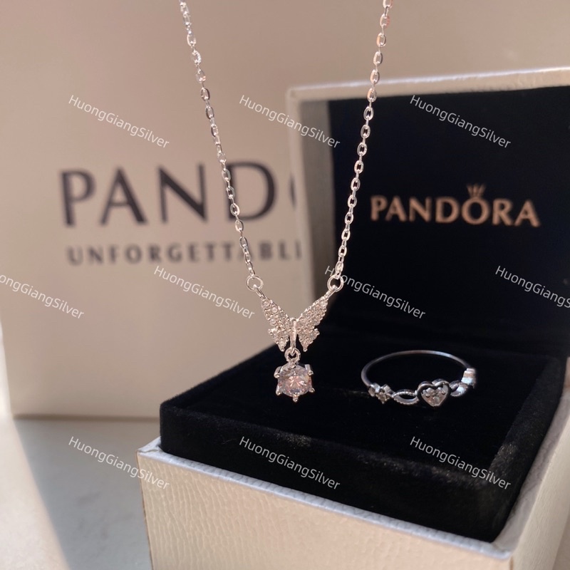 Dây chuyền hình bướm bạc s925 - HuongGiangSilver