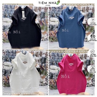 Áo Thun Tay Lỡ Nữ Form Rộng 3158 Cotton Khô BETATE
