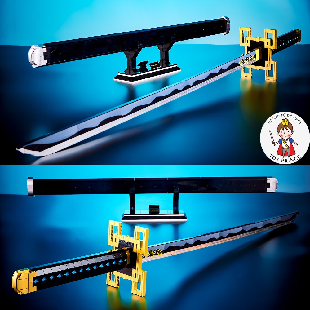 ĐỒ CHƠI LẮP RÁP MÔ HÌNH KIẾM HÀ TRỤ TOKITOU MUICHIROU TRONG KIMETSU NO YAIBA ANIME DK1515 VỚI 771PCS