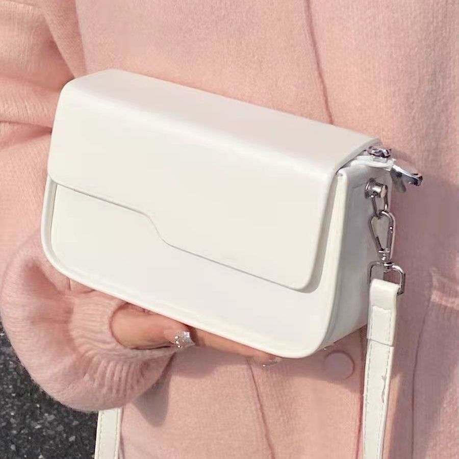 Túi Đeo Chéo Hình Vuông Cỡ Nhỏ Phong Cách Hàn Quốc Cổ Điển Thời Trang Cho Nữ Điện Thoại