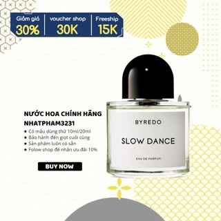Byredo - slow dance eau de parfum 10ml - nước hoa chính hãng
