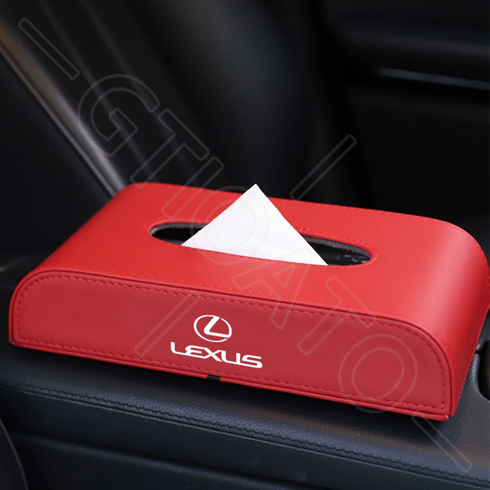 GTIOATO Hộp Đựng Khăn Giấy Ô Tô HộP ĐựNg GiấY TrêN Xe Ô Tô Hộp Khăn Giấy Ô Tô HộP ĐựNg GiấY ĂN TrêN Ô Tô HộP ĐựNg GiấY Xe HơI Phụ Kiện Xe Hơi Cho Lexus NX RX300 GS350 RX330 UX RX350 IS300 IS ES200 ES300H ES LS460 RX270 IS250