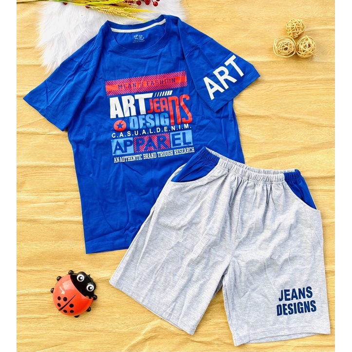 🚗 Bộ cotton hàng shop bé trai 60-75kg