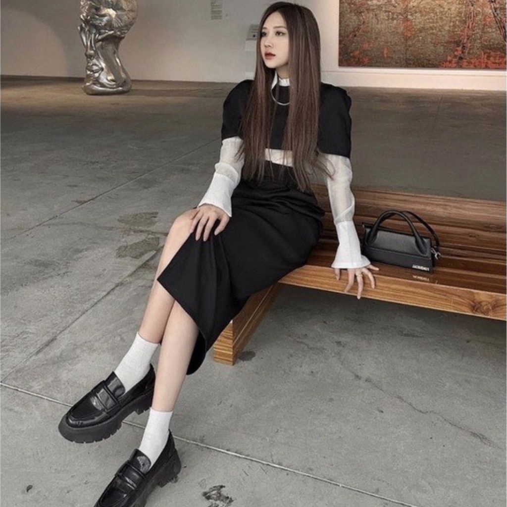 Chân Váy Bút Chì Dáng Dài Siêu Tôn Dáng MS68