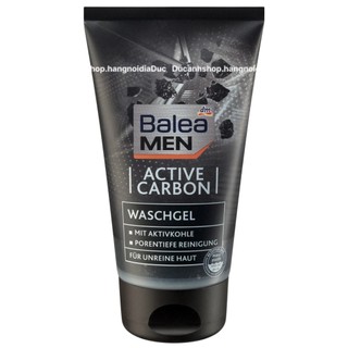 (Nội địa Đức) Sữa rửa mặt sạch sâu cho nam Balea Men Active Carbon 150ml