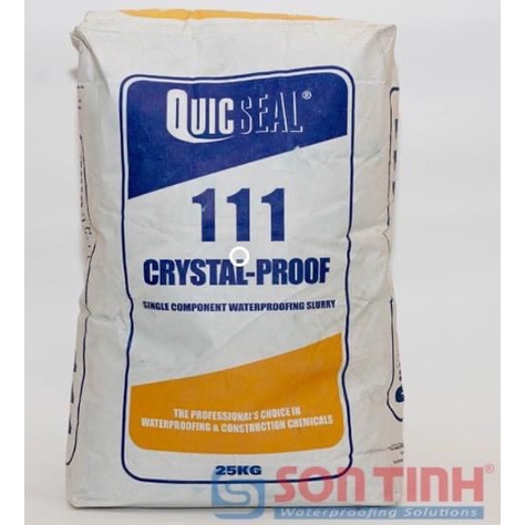 Quicseal 11-Chất chống thấm gốc xi măng 1 thành phần thẩm thấu