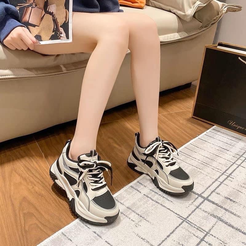 GIÀY THỂ THAO 2 DÂY FASHION CAO CẤP ĐẾ ĐỘN 5CM