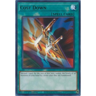 Thẻ Bài Yugioh Cost Down - MAZE-EN055 - Rare 1st Edition