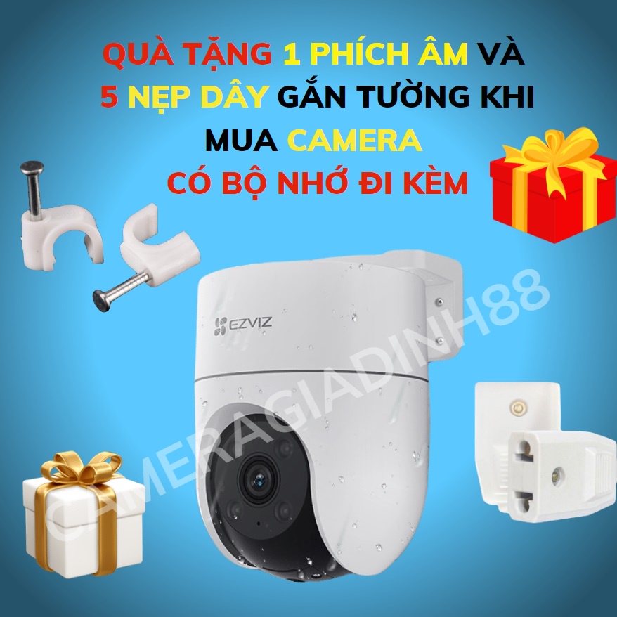 Camera WIFI Ngoài Trời Xoay 360 EZVIZ H8C 2MP 1080P C8C, H8 3MP Màu Ban Đêm Thông Minh Chính Hãng Bảo Hành 24TH | BigBuy360 - bigbuy360.vn