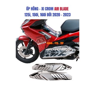 Ốp hông xe ab 2022 - 2023 - xi mạ crom - kiểu nẹp sườn lớn dành cho airblade 125i, 160i