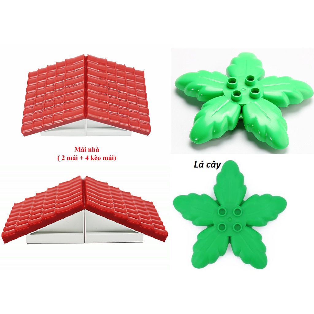 Chi tiết lắp ghép Mái ngói - Vinakidstoys Đồ chơi Việt Nam