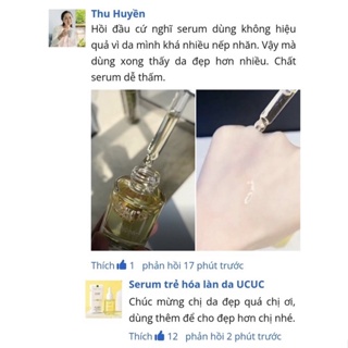 Serum trẻ hoá da UCUC Chính Hãng 100% Tinh Chất Hoa Phong Lan Cô Đặc