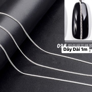 Sét phụ kiện - Dây xích Dẹt trang trí móng tay