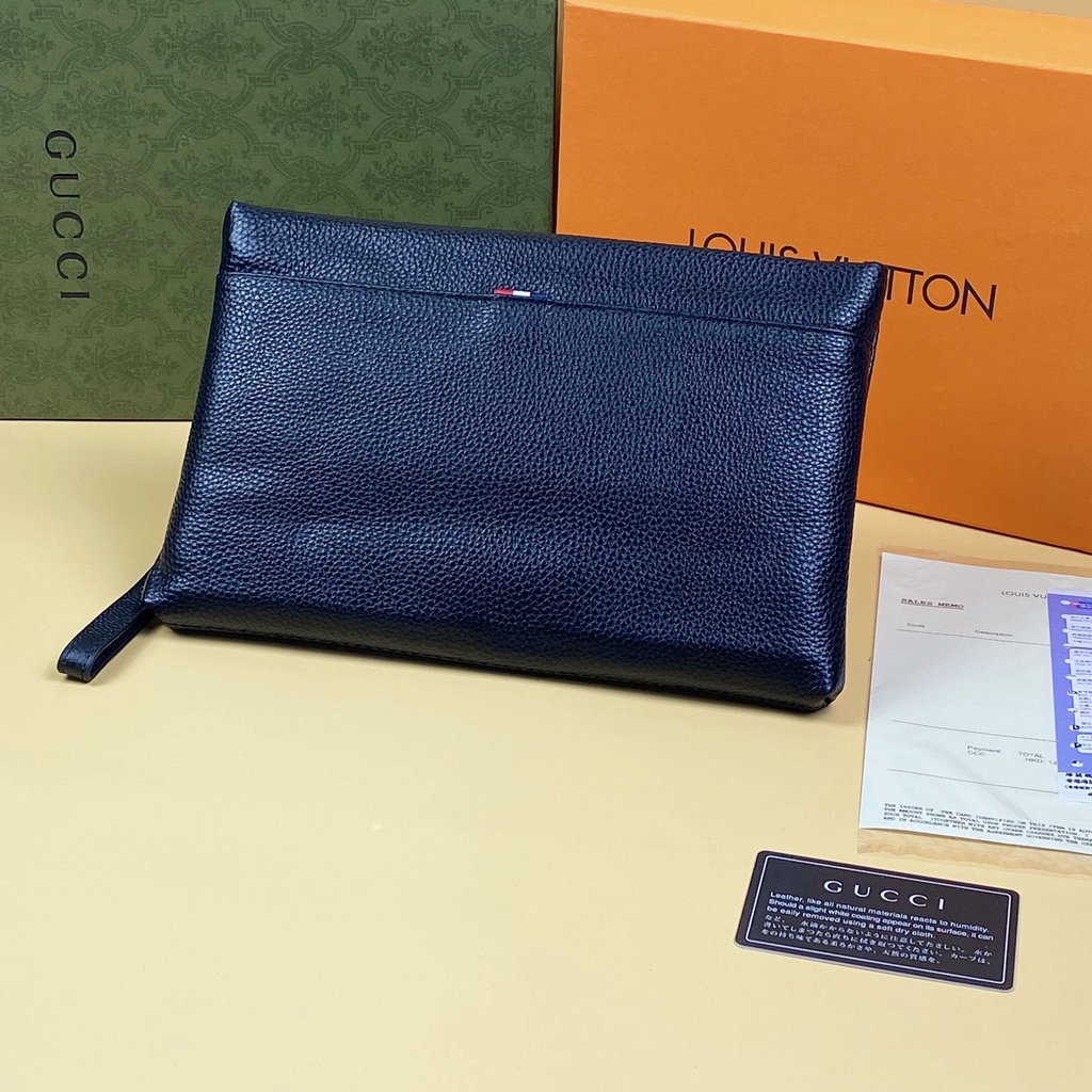 Ví cầm tay Clutch nam da thật nguyên tấm cao cấp kiểu dáng sang trọng 7368 ⚡FREESHIP⚡-  BH 2 năm