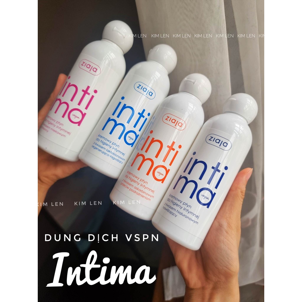 Dung dich vệ sinh phụ nữ Intima 200ml, 500ml