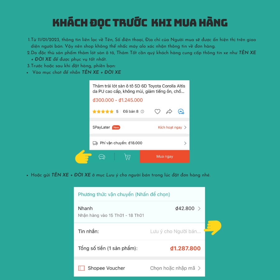 Thảm lót sàn ô tô 6D cao cấp Hyundai Tucson 2015-2021 da Pu thiết kế sang trọng, không mùi, chống ồn | BigBuy360 - bigbuy360.vn