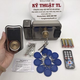 [BH 12T]  Khóa cổng điên tư thông minh có pin RFID SG - 301