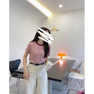 ÁO LEN MONTOGHI VIỀN CỔ