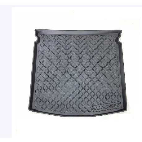 Lót cốp xe, khay lót hành lý Mitsubishi Outlander 2017-2020 chất liệu nhựa dẻo TPO cao cấp