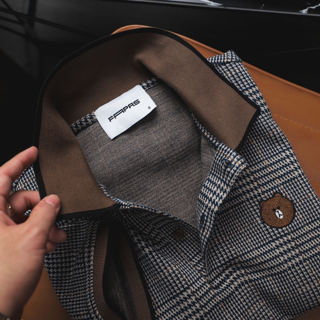 Áo Polo Nam Debutin Thêu Gấu Tỉ Mỉ Chất Vải Cotton Mịn Mát Phong Cách Trẻ Trung Form Regular Dễ Phối Đồ - FAPAS