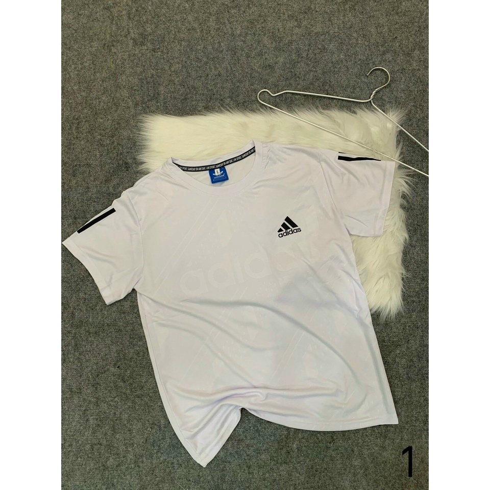 Áo Thể Thao Nam - Áo Thun Nam Cộc Tay Thể Thao Adidas Cổ Tròn Mùa Hè