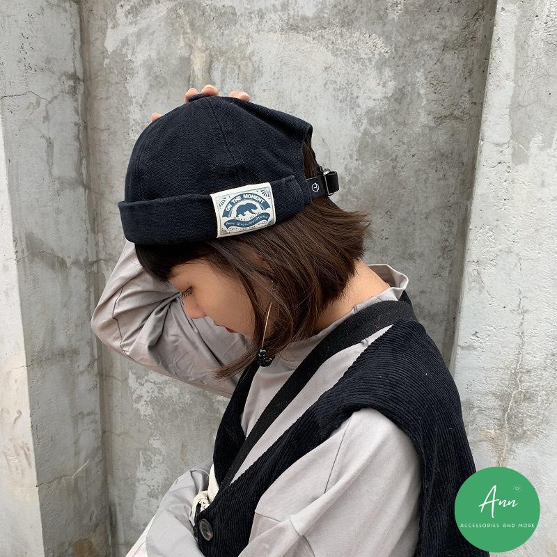 Mũ tròn HQ cá tính, phong cách thời thượng, đủ màu rêu-đen-nâu-cam, hot nhất 2023