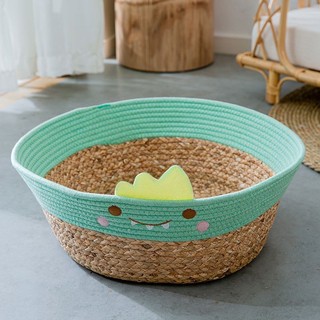 Ổ nệm bằng mây cho chó mèo