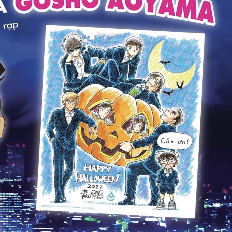 Poster Conan Movie Halloween CGV
