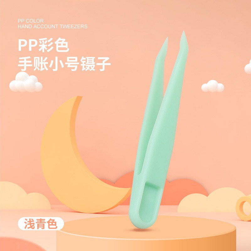 Nhíp Gắp Sticker Washi Tape Trang Trí Nhiều Màu Pastel Tiện Dụng