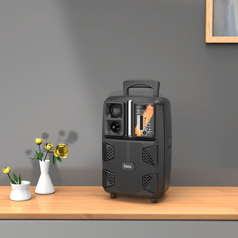 Loa Bluetooth Hoco BS37 Kèm Mic Hát Nghe 3h