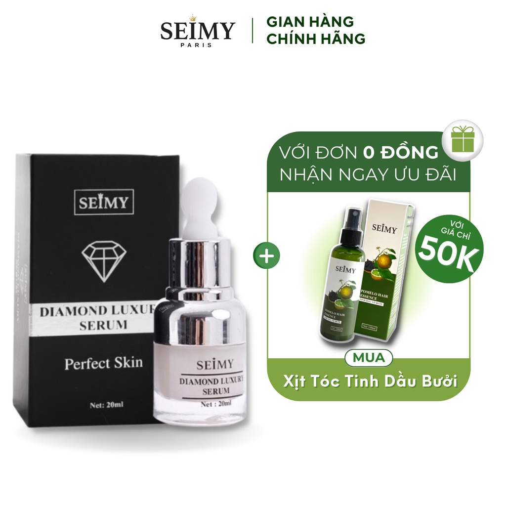 Serum tinh chất dưỡng da nhau thai SEIMY - Diamond Luxury Serum 20ml