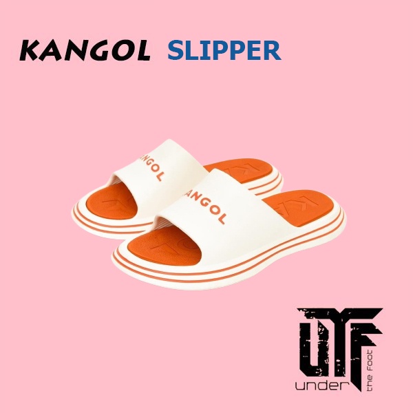 Dép Kangol Slipper bánh mì Cam chính hãng 6225162104