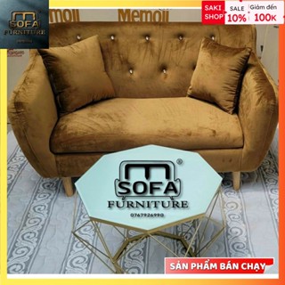 Ghế sofa đơn, sofa mini decor phòng 1m20 (tặng kèm 2 gối ôm) - hàng gia công tại xưởng bảo hành chính hãng