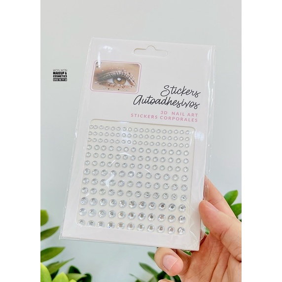 Đá Dán Tóc - Ngọc Dán Tóc / Dán Mặt cô dâu, Beauty, tấm lớn nhiều hạt có keo sẵn