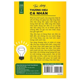 Sách - Tạo Dựng Thương Hiệu Cá Nhân