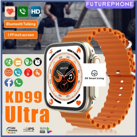 Đồng Hồ Thông Minh KD99 Bluetooth Đa Năng Màn Hình 2inch Và Phụ Kiện