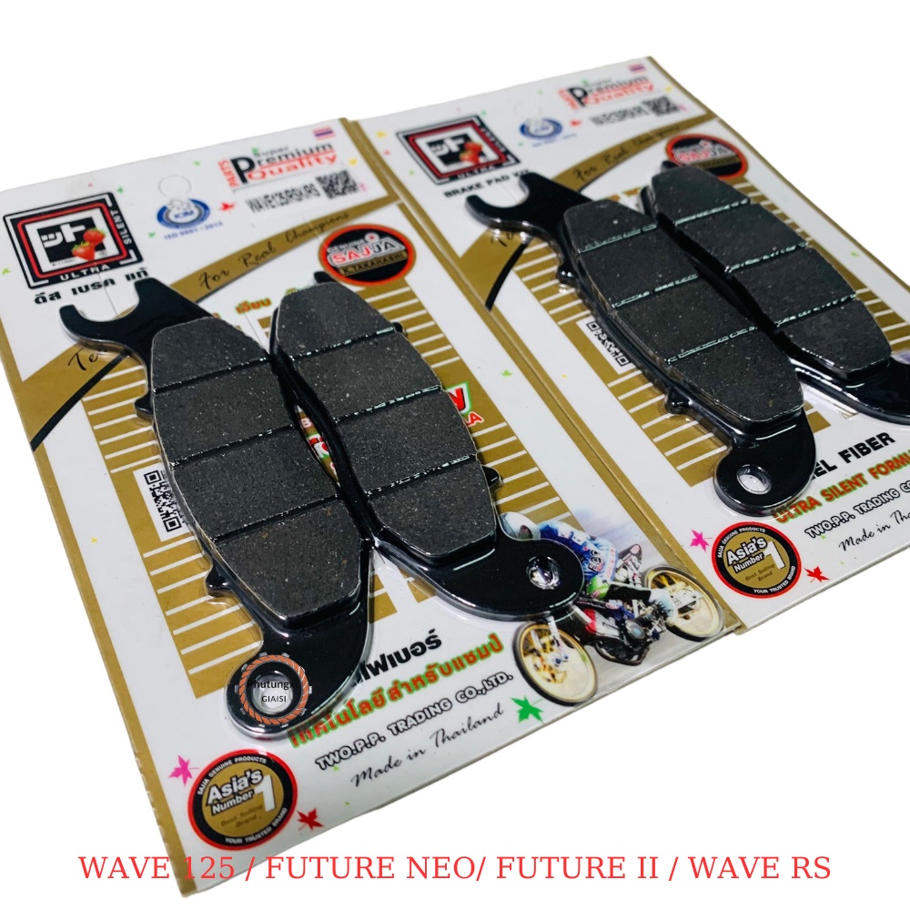 Má phanh đĩa WAVE 125 / FUTURE NEO/ FUTURE II / WAVE RS / MSX  SAJJA Thailand