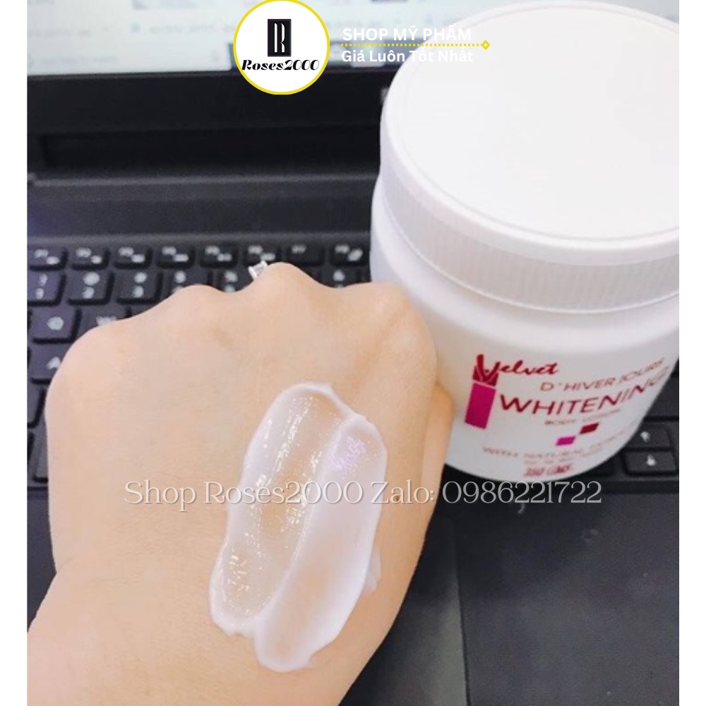 Kem Body Lotion Whitening Velvet Thái Lan