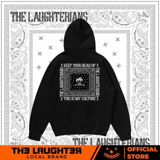 Local brand LAUGHTERIAN PATTER - HOODIE HỌA TIẾT BANDANA NỈ DA CÁ