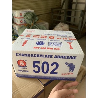  Keo 502 chuyên dụng hiệu con voi VT-100   chính hãng Đ-A  20 chai   hộp 