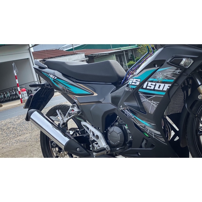 Tem Rời Winner X V3 siêu nét dán cho xe màu đen