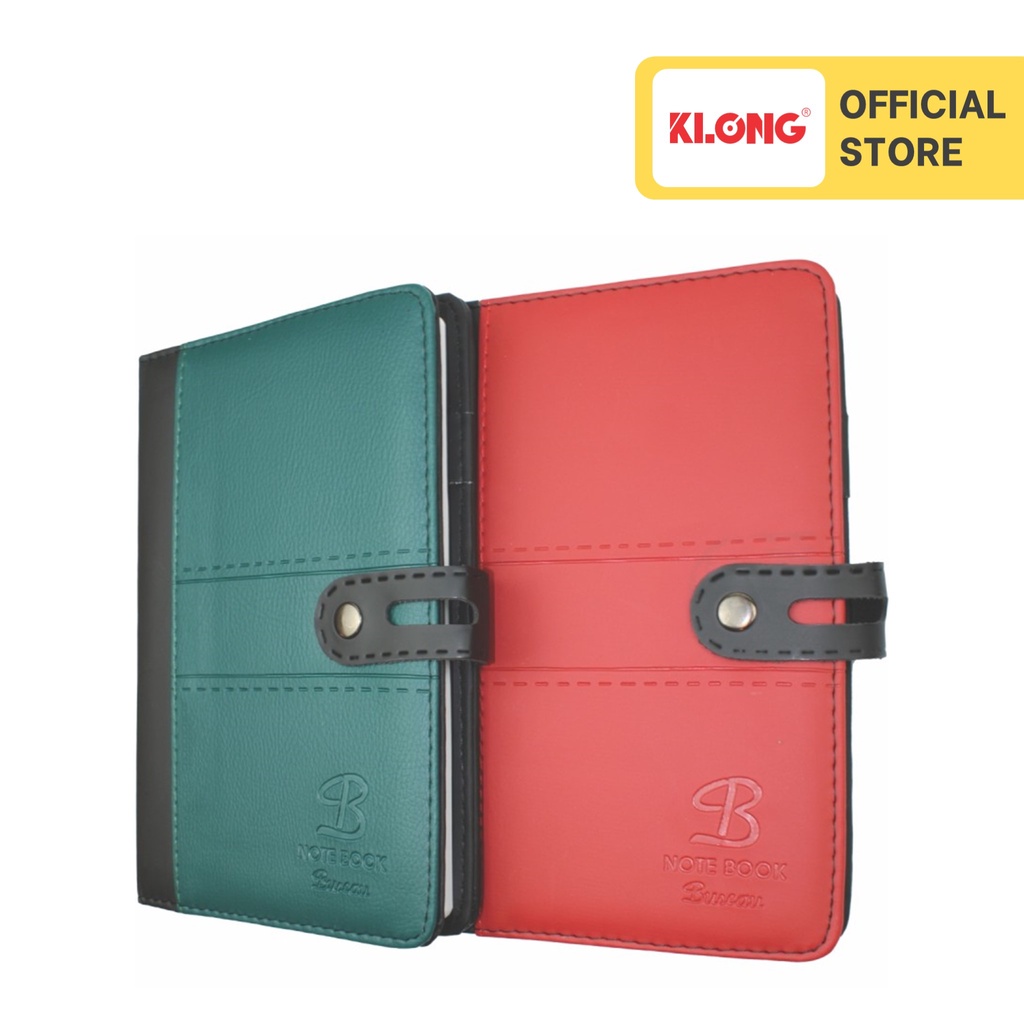 Sổ lò xo lịch bìa giả da Kelvin 200 trang KLONG A5 70/76; MS: 350