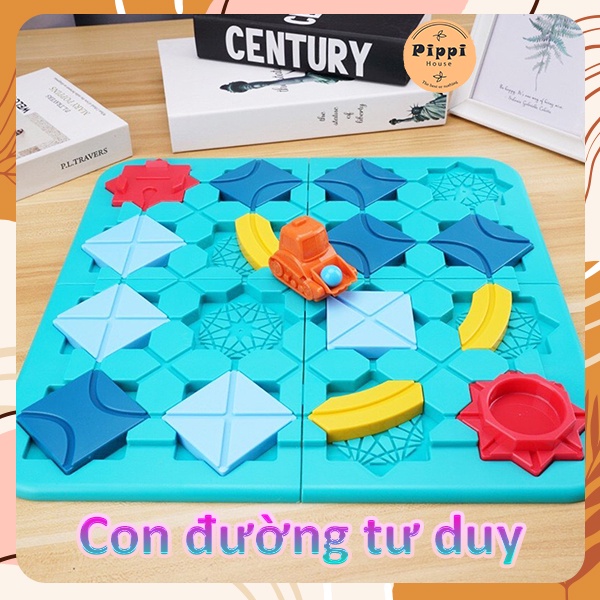 TRÒ CHƠI CON ĐƯỜNG TƯ DUY BOARD GAME 4 cấp độ 118 cách chơi
