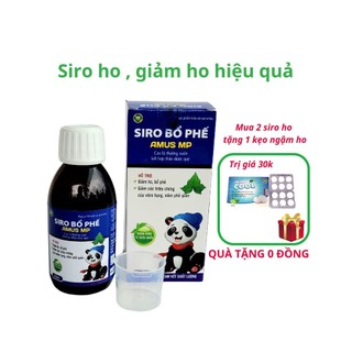 Siro ho bổ phế amus mp bổ phổi giảm ho 100ml