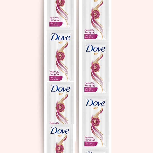 COMBO Dây 12 gói Dầu Gội Dove Ngăn Gãy Rụng Tóc Tinh chất thiên nhiên 6g - 68343880